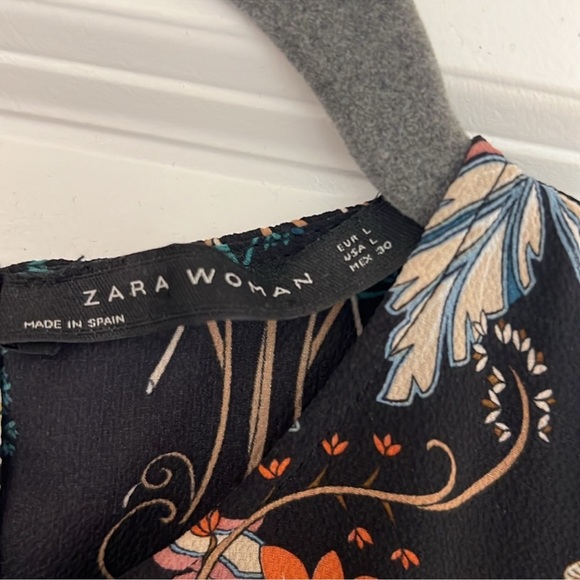 Zara floral dress size Large - Picture 3 of 5